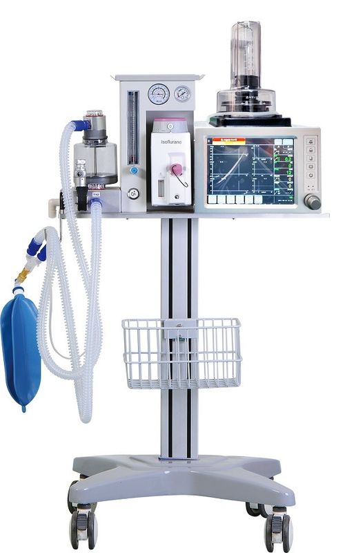 7» ζωηρόχρωμο TFT LCD αφής οθόνης κτηνιάτρων κλινικών σύστημα αναισθησίας εξοπλισμού κτηνιατρικό