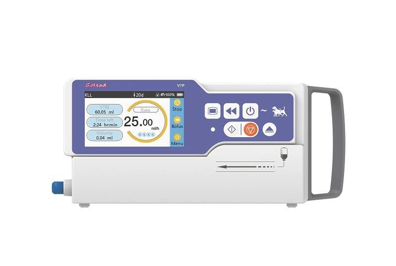 4.3» αντλία κτηνιατρικό 1.6kg συρίγγων ιατρικού εξοπλισμού χρώματος TFT κτηνιατρική