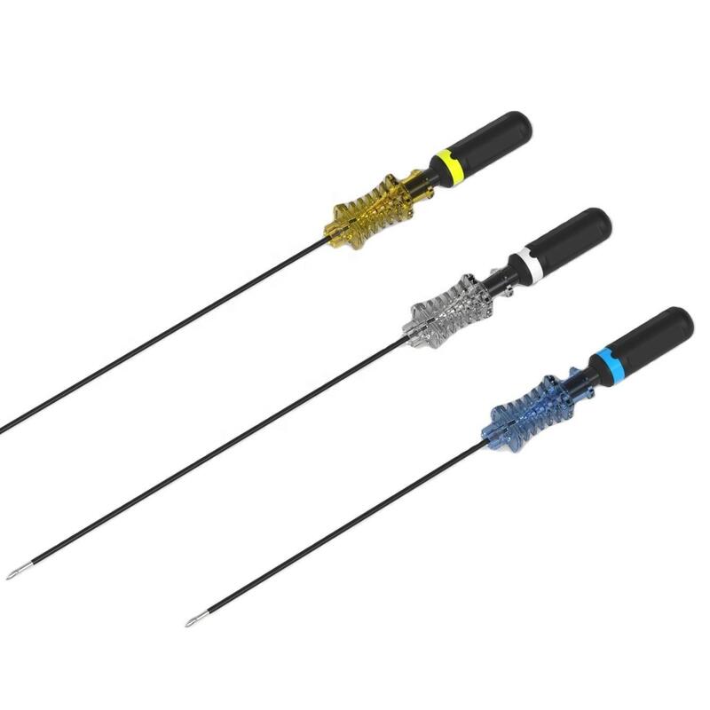 Disposable Single Use RF Electrode with Medical-grade Stainless Steel and 2/4mm Adjustable Active Tip for Neuro Thermal Lesion Generator